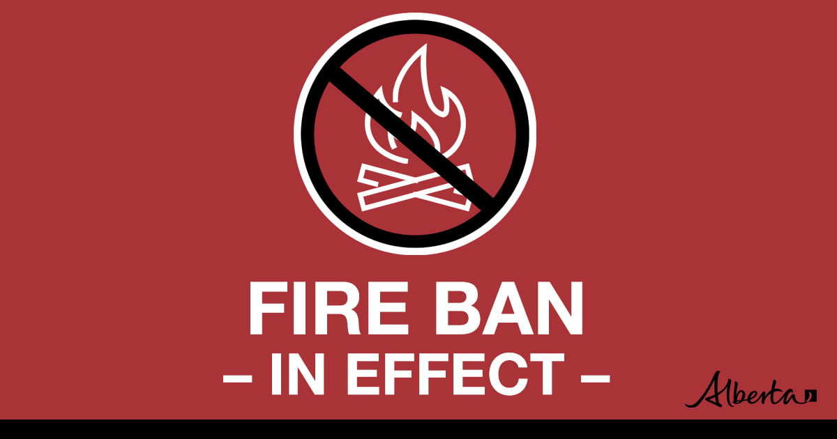 Grande Prairie Forest Area Wildfire Update - May 8, 2024 - Fire Ban