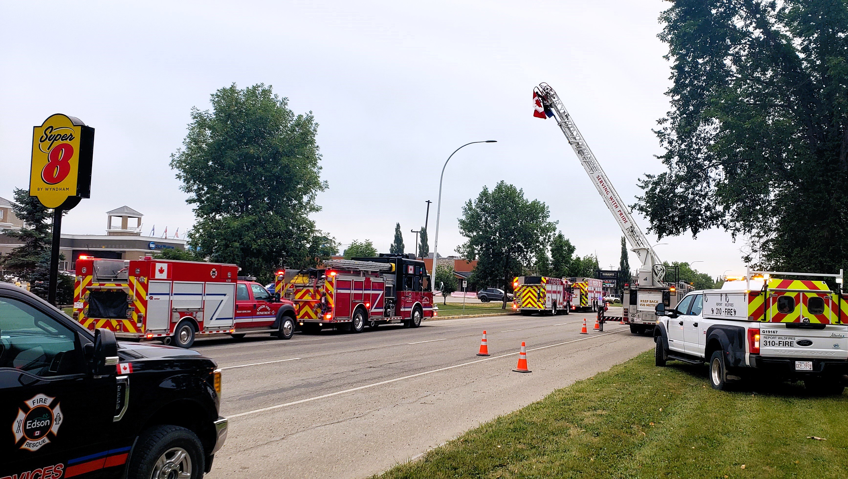 2024 Aug 4 RMU Procession in Edson 1