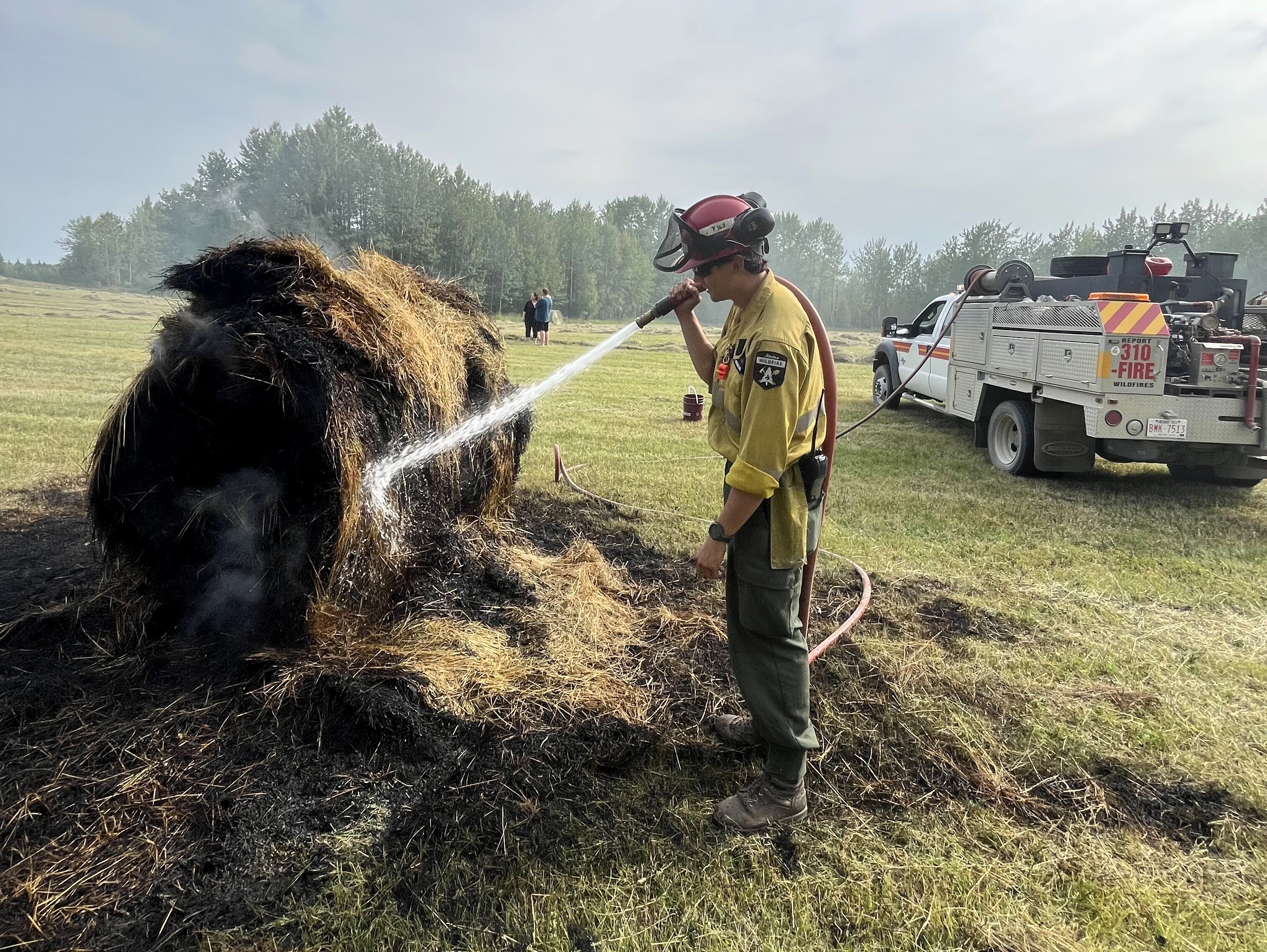 Aug 5 Hay bales