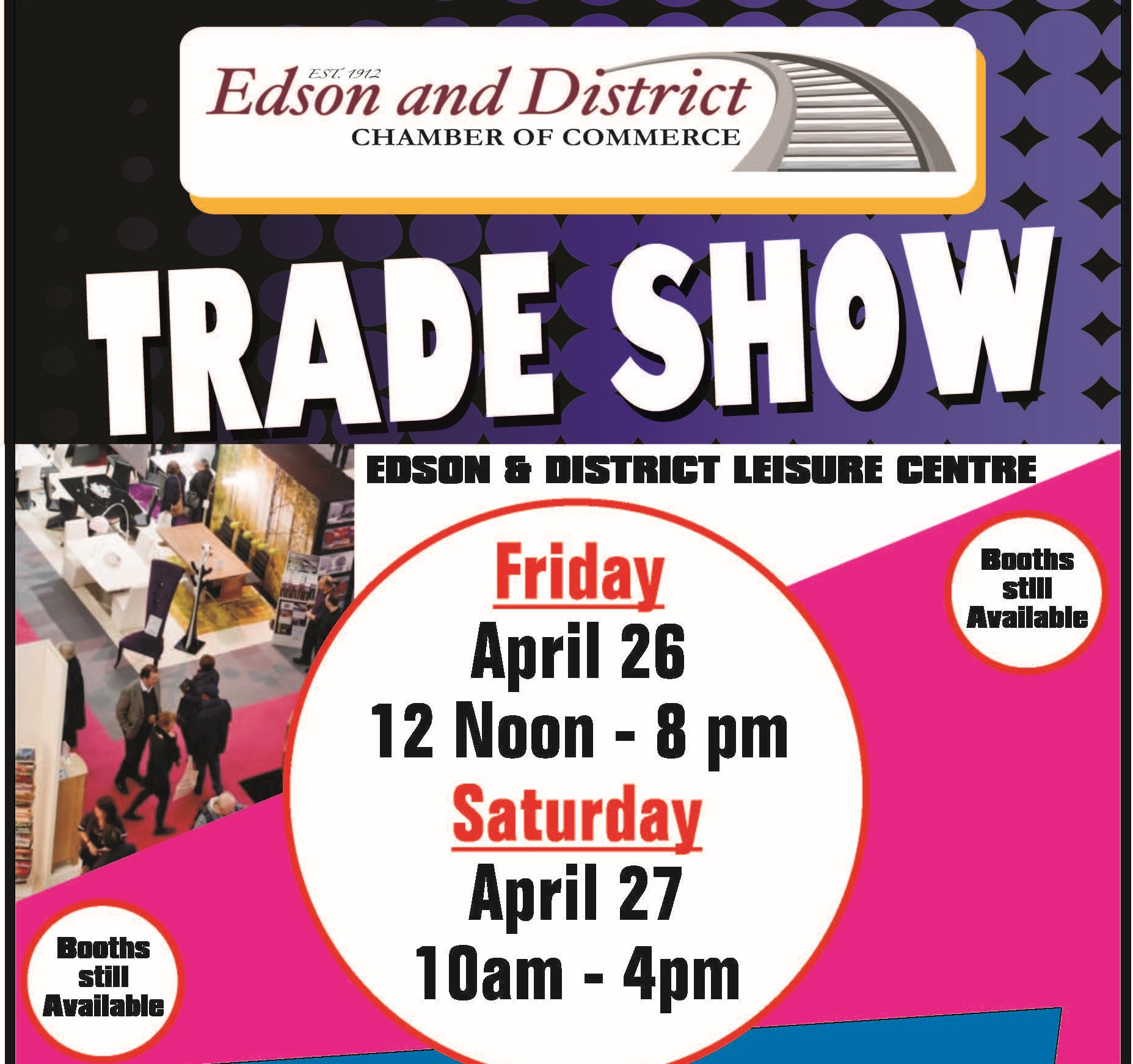 Edson Chamber trade show admission 2024 CROP