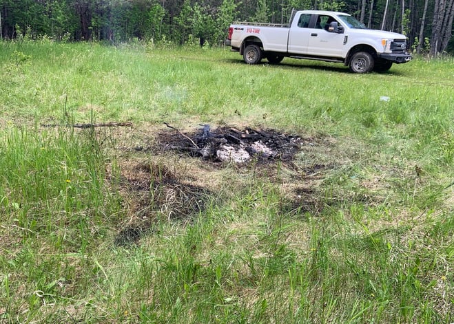 48 June 21 Abandoned campfires