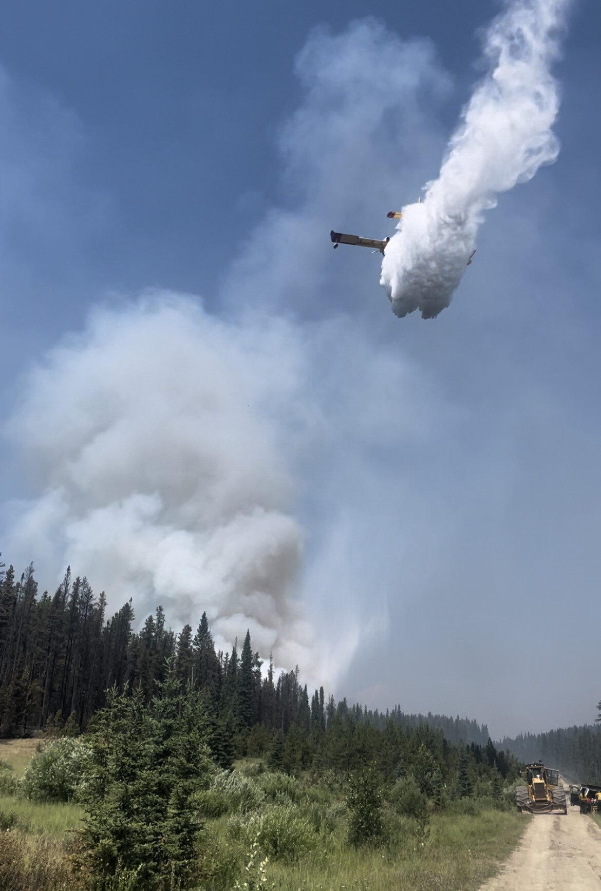 CWF057 tanker drop