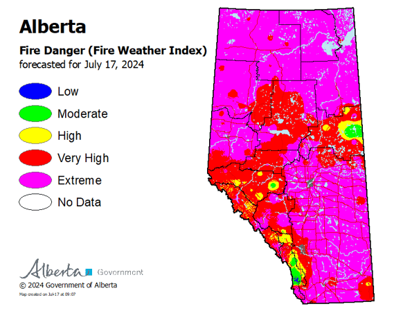 Fire-Danger-Map-July-17