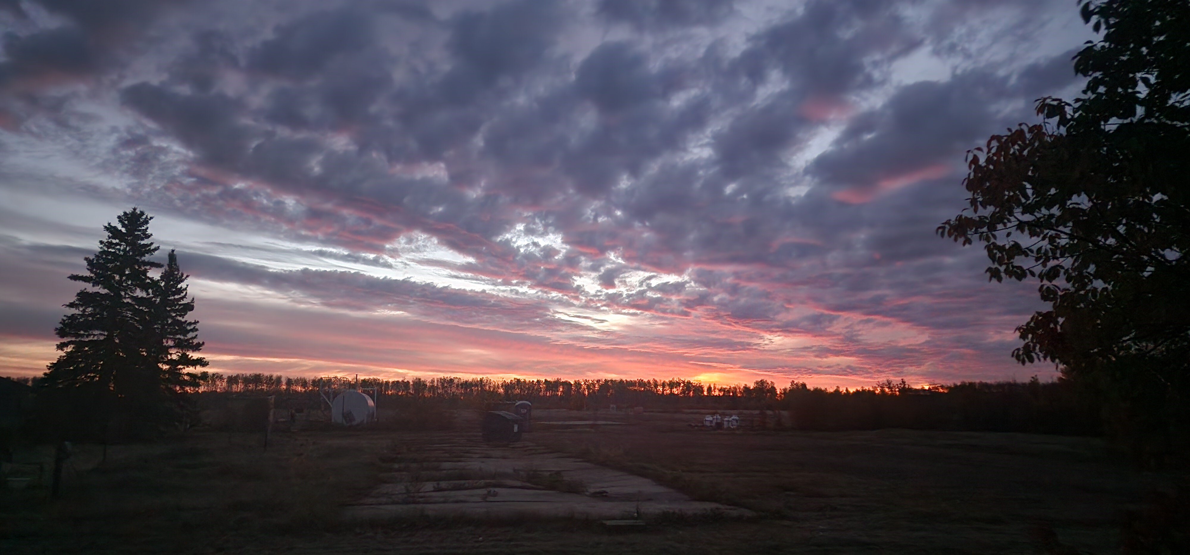 Sunrise at HL airport (Sept 27, 2024)