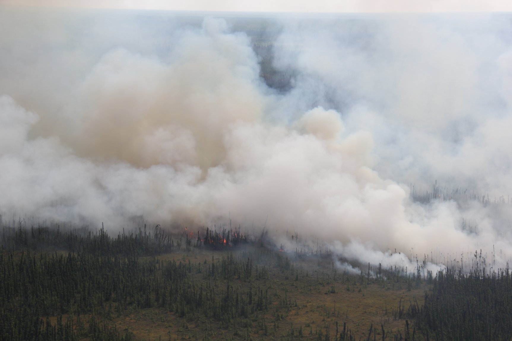 Two wildfires north of Meander River are being held