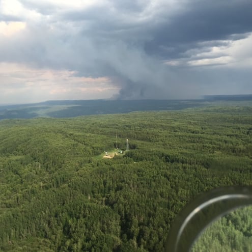 Lightning Sparks New Wildfires