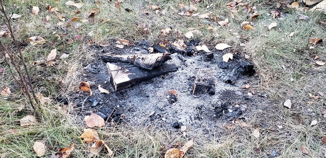 110 Abandoned Hunting Campfire Oct 8