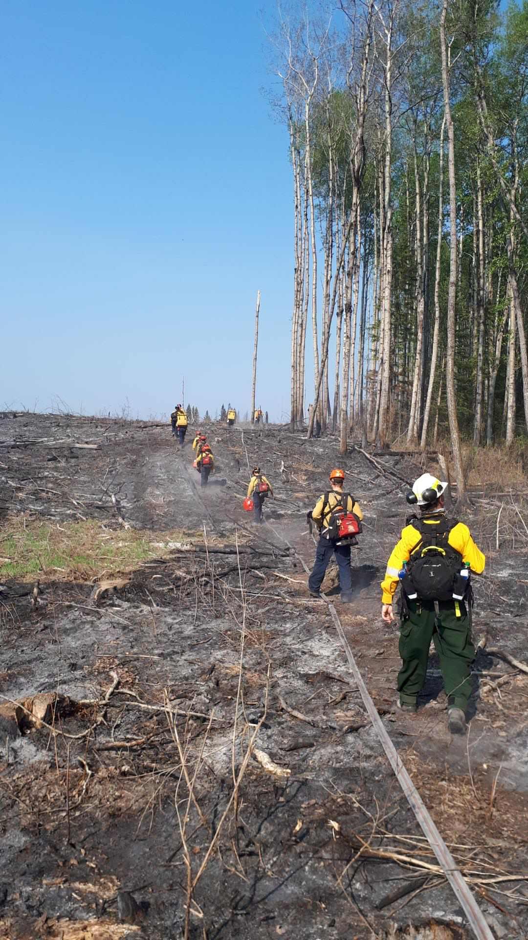 mcmillan AB wildfire firefighters