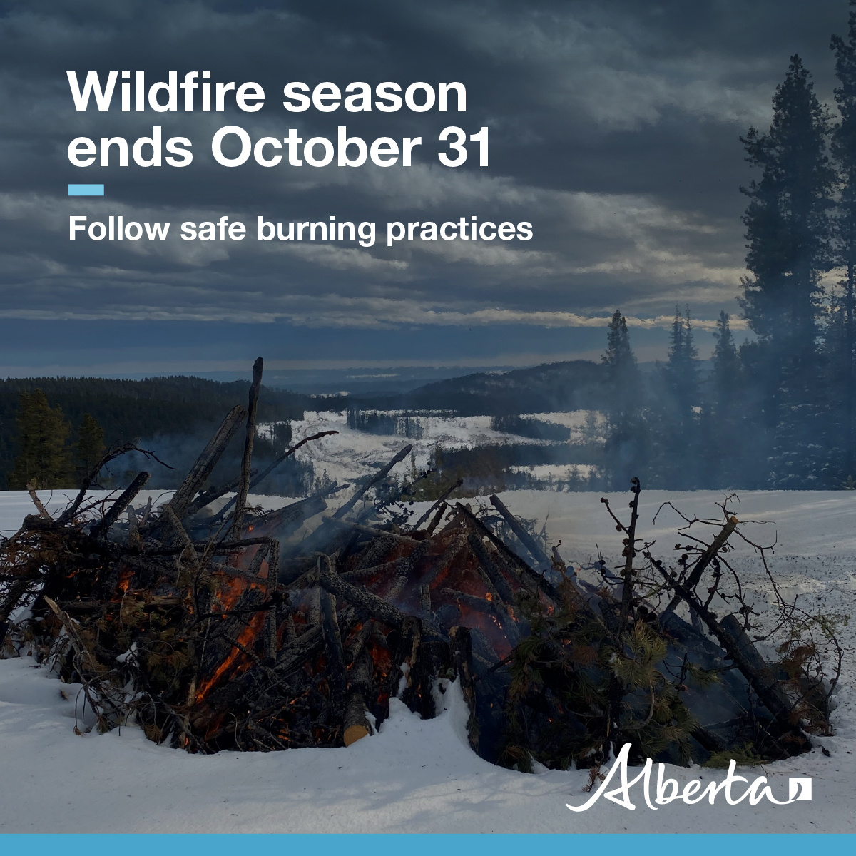 end of wildfire season