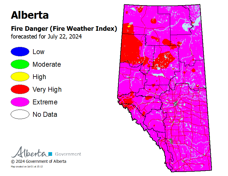 july 21 forecasted